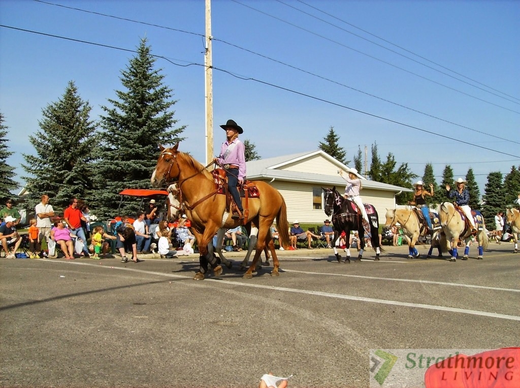 Heritage Days Parade Strathmore in August