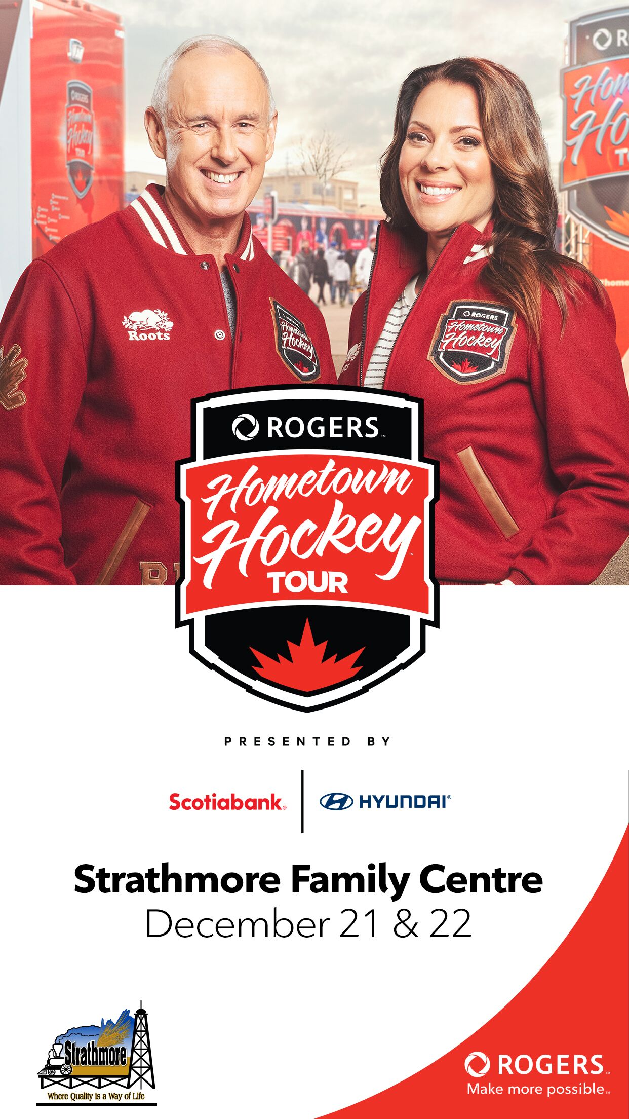 Rogers Hometown Hockey Tour coming to Strathmore!
